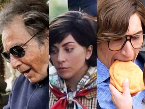 lady gaga a milano per film gucci